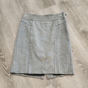 NWOT White House Black Market Gray Women's Pencil Skirt